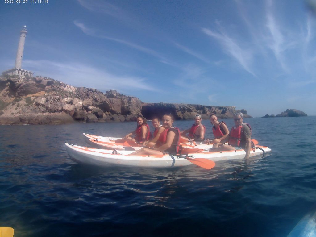 Ruta en Kayak por Cabo de Palos