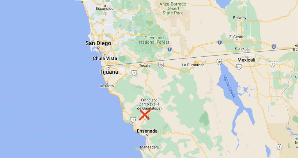 Ruta del vino por el Valle de Guadalupe